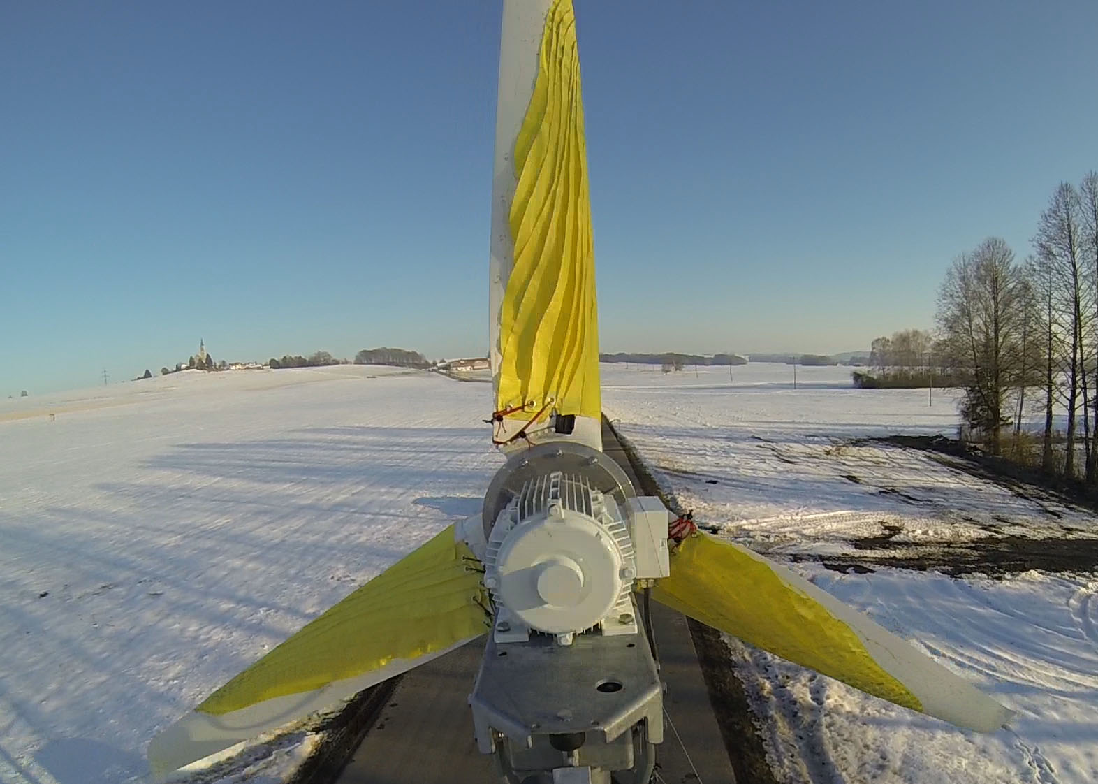 Standard rotor blade, flow detached
